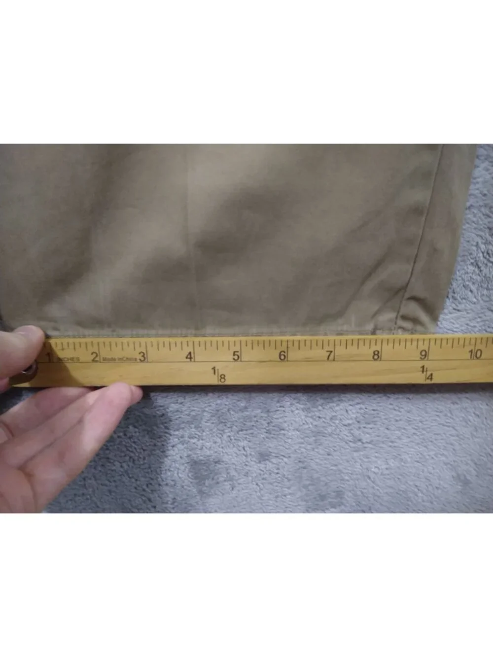 Banana Republic Pants Mens 38x32 Beige Chino Emerson Flat Front Straight Leg